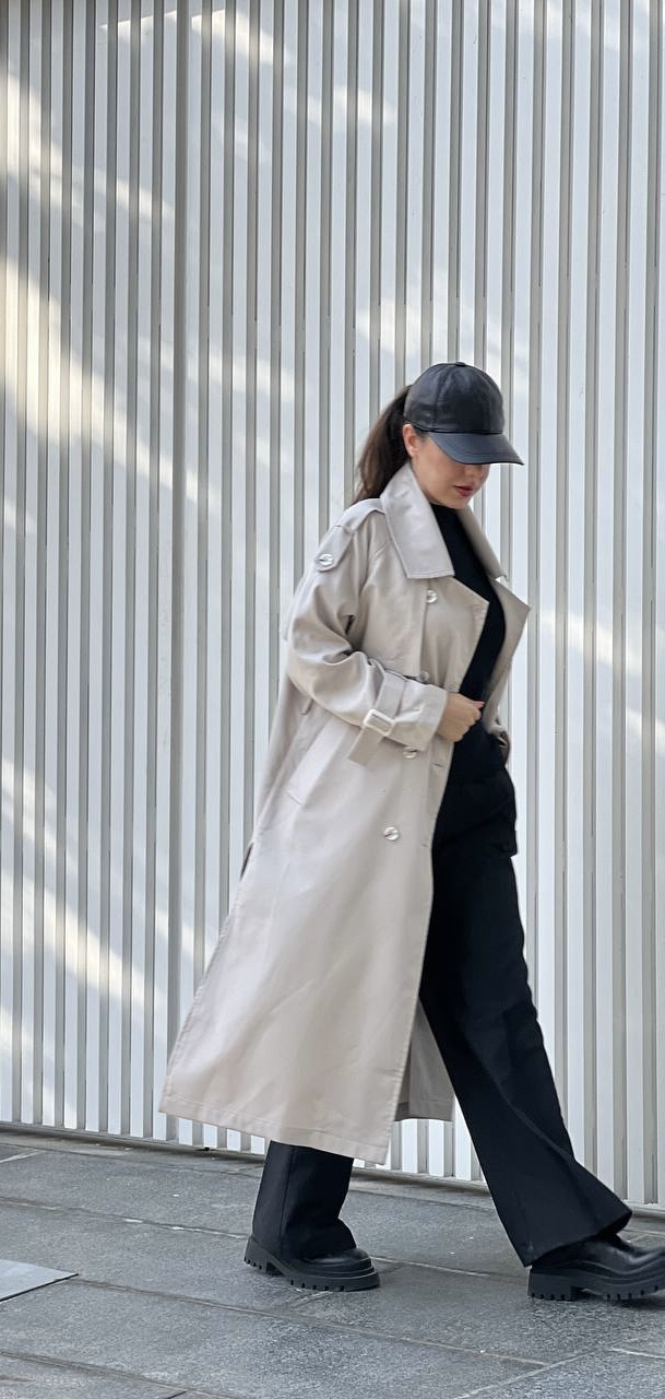 ترنچ کت بلند ”Classic”
